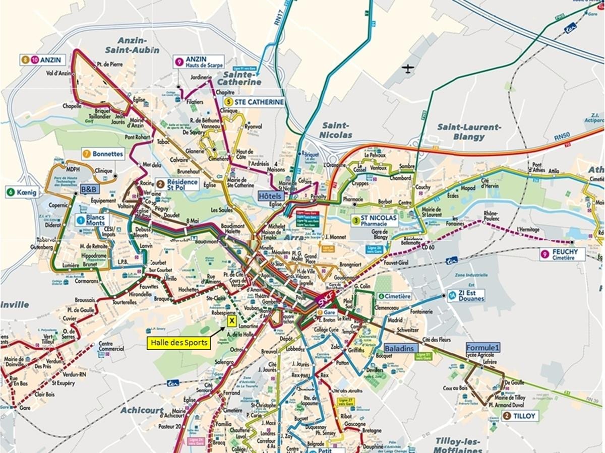 France_ regions. kgm สาธารณะขนส่งแผนที่