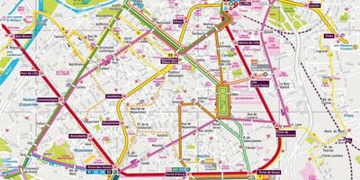 แผนที่ของ france_ regions. kgm รถบัส